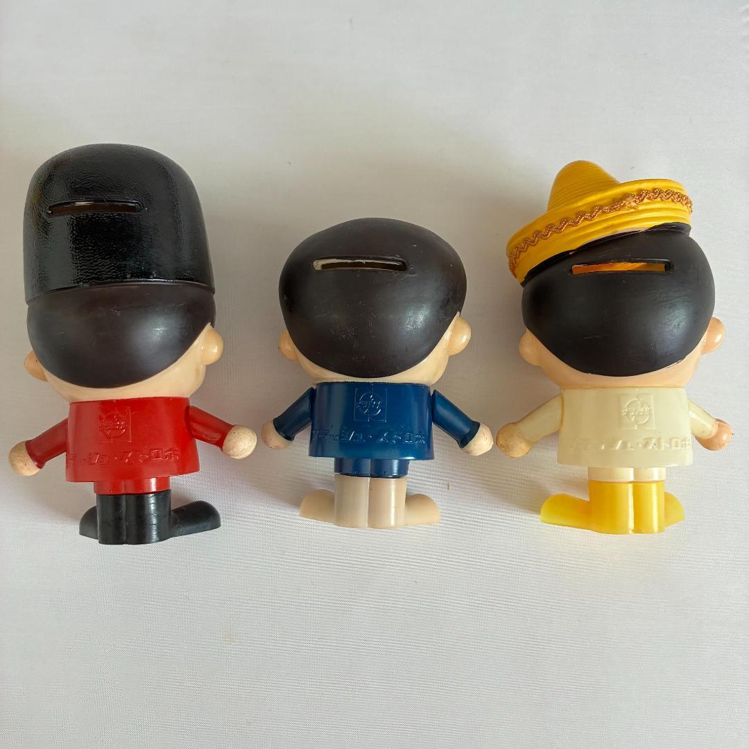 【昭和レトロ】　世界のナショナル坊や 貯金箱 ハイトップ 松下電器 ノベルティ