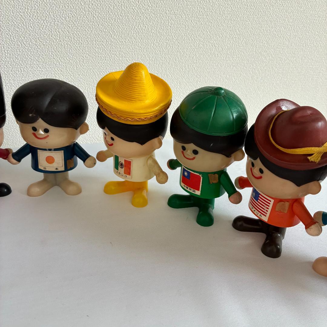 【昭和レトロ】　世界のナショナル坊や 貯金箱 ハイトップ 松下電器 ノベルティ