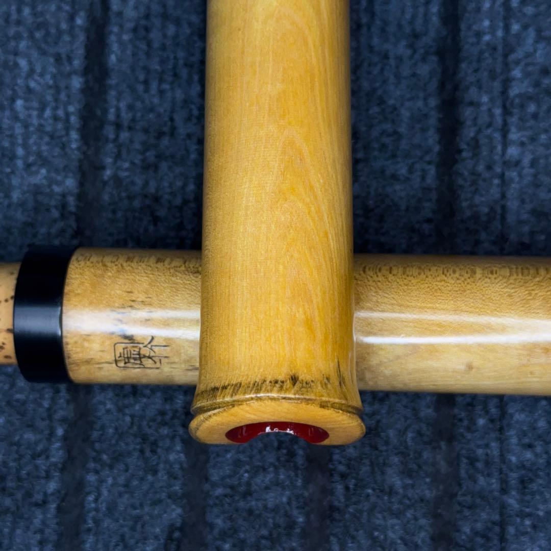 尺八 銘器 虚竹 六孔です。