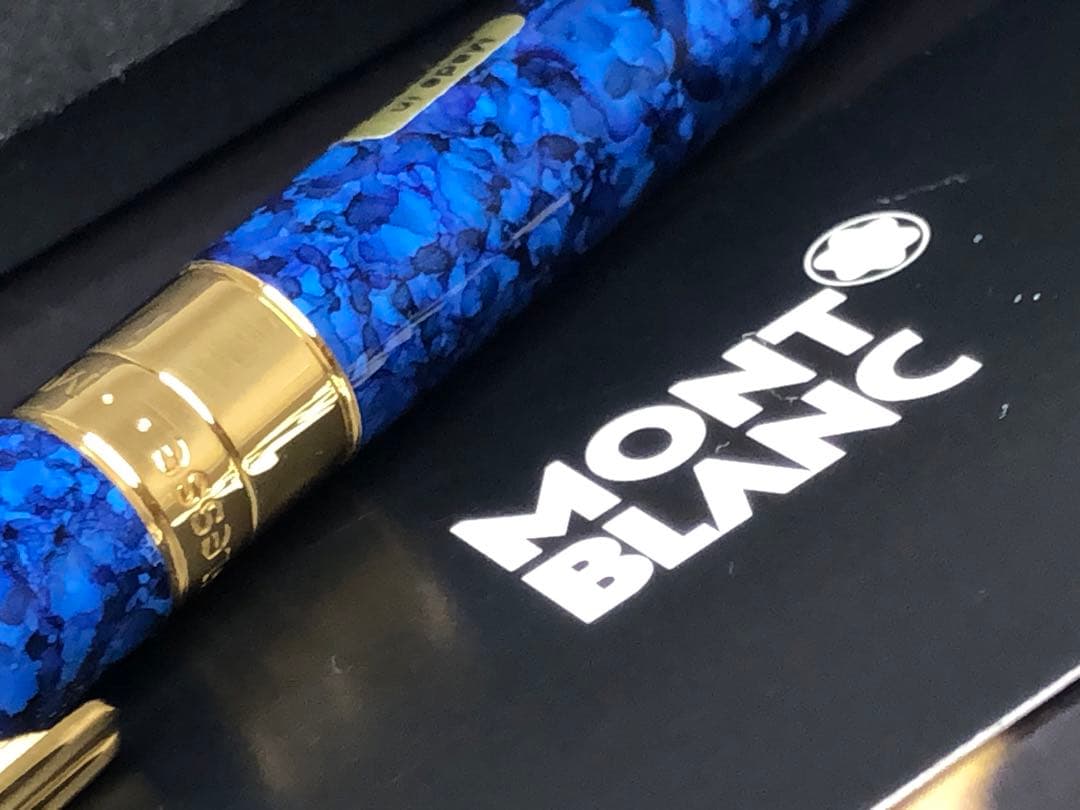 ⭐️モンブラン⭐️幸運パワー美の頂点ラピスデザイン入手困難逸品⭐️ノブレス・ドウエ金装