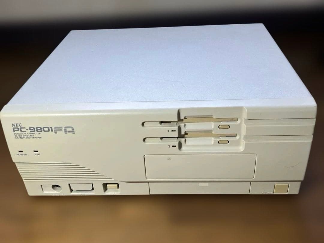 NEC PC-9801FA デスクトップPC