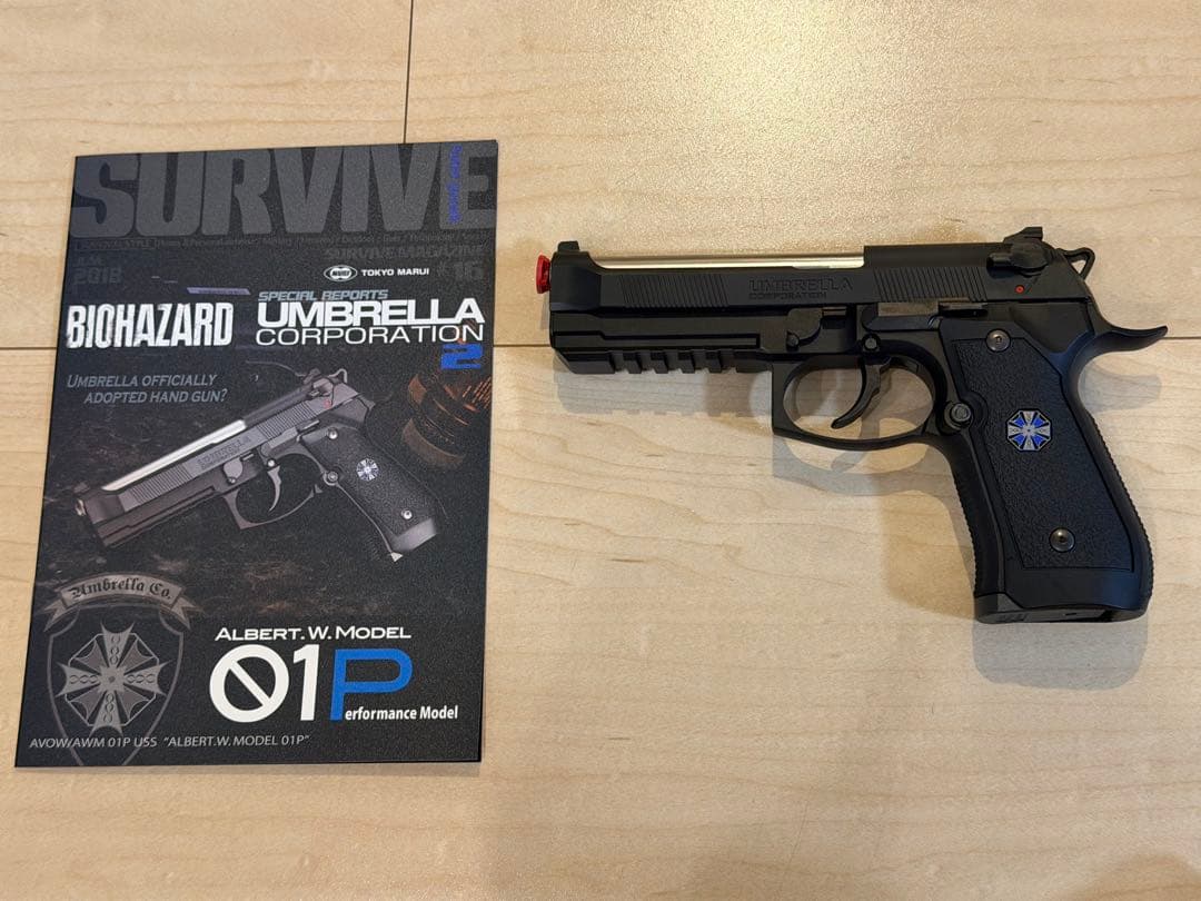 東京マルイ バイオハザード アルバート.W.モデル 01P