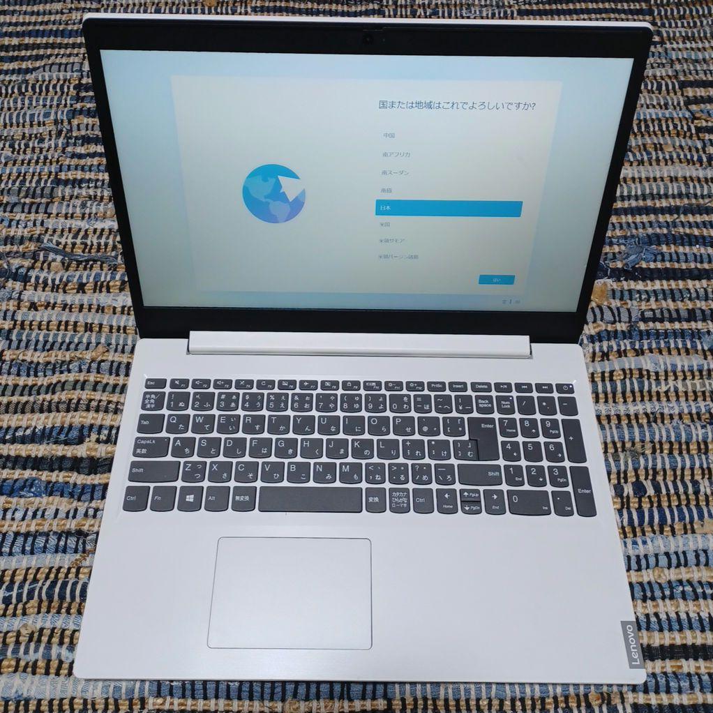 Lenovo ノートパソコン　(初期化状態)