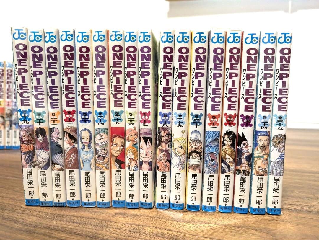 ONE PIECE 全109巻 全巻セット 初版多数 帯あり