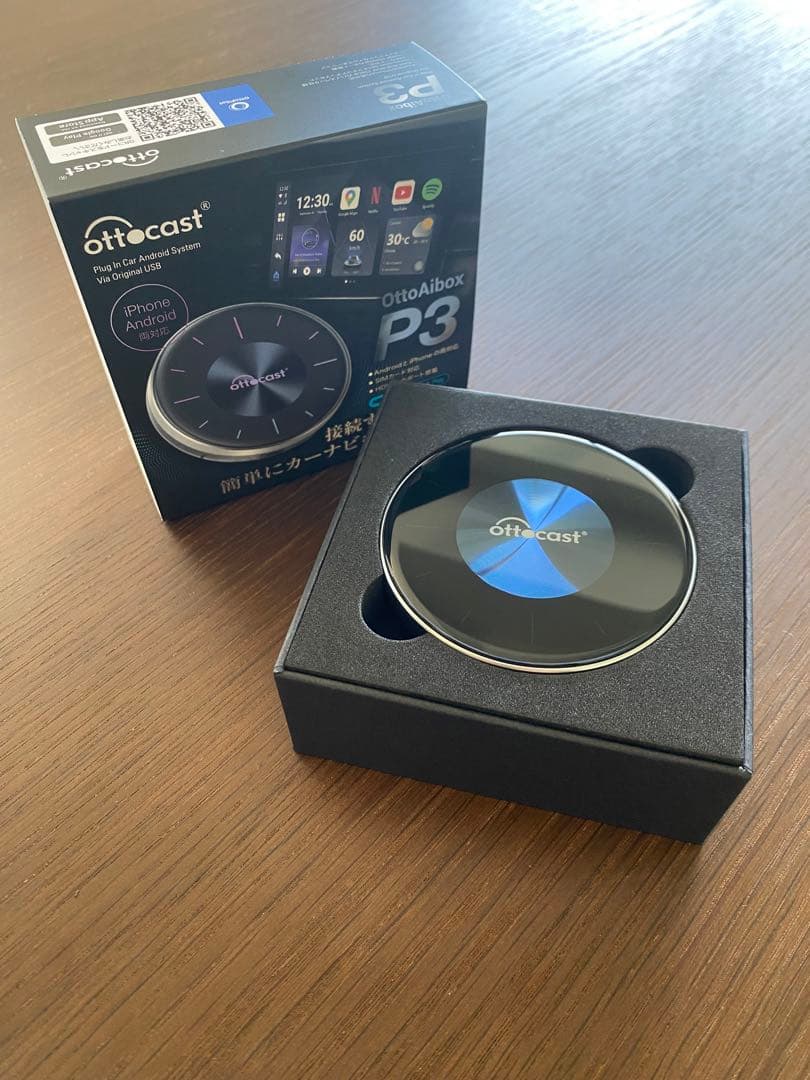 【値下げ】【美品】Ottocast p3 新品で購入したのですが、対応外でした