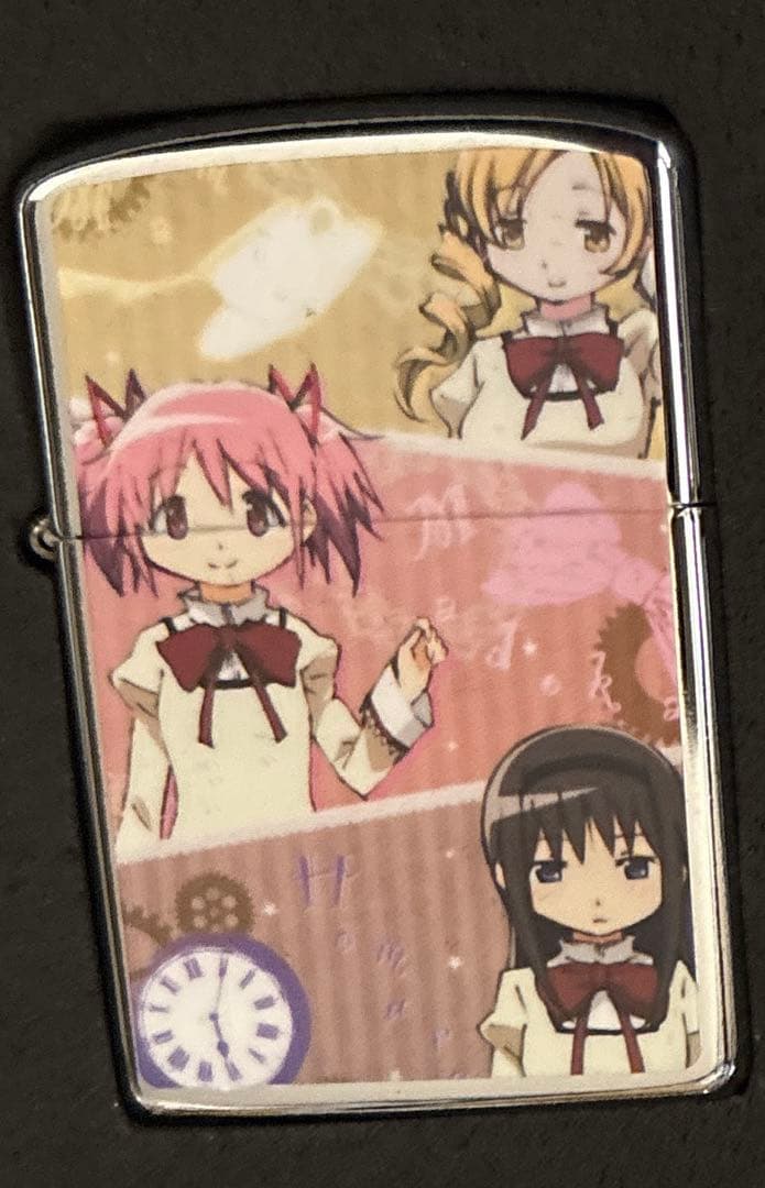 まどか☆マギカ　美少女　集合　オイルライター　zippo 風　BMM７