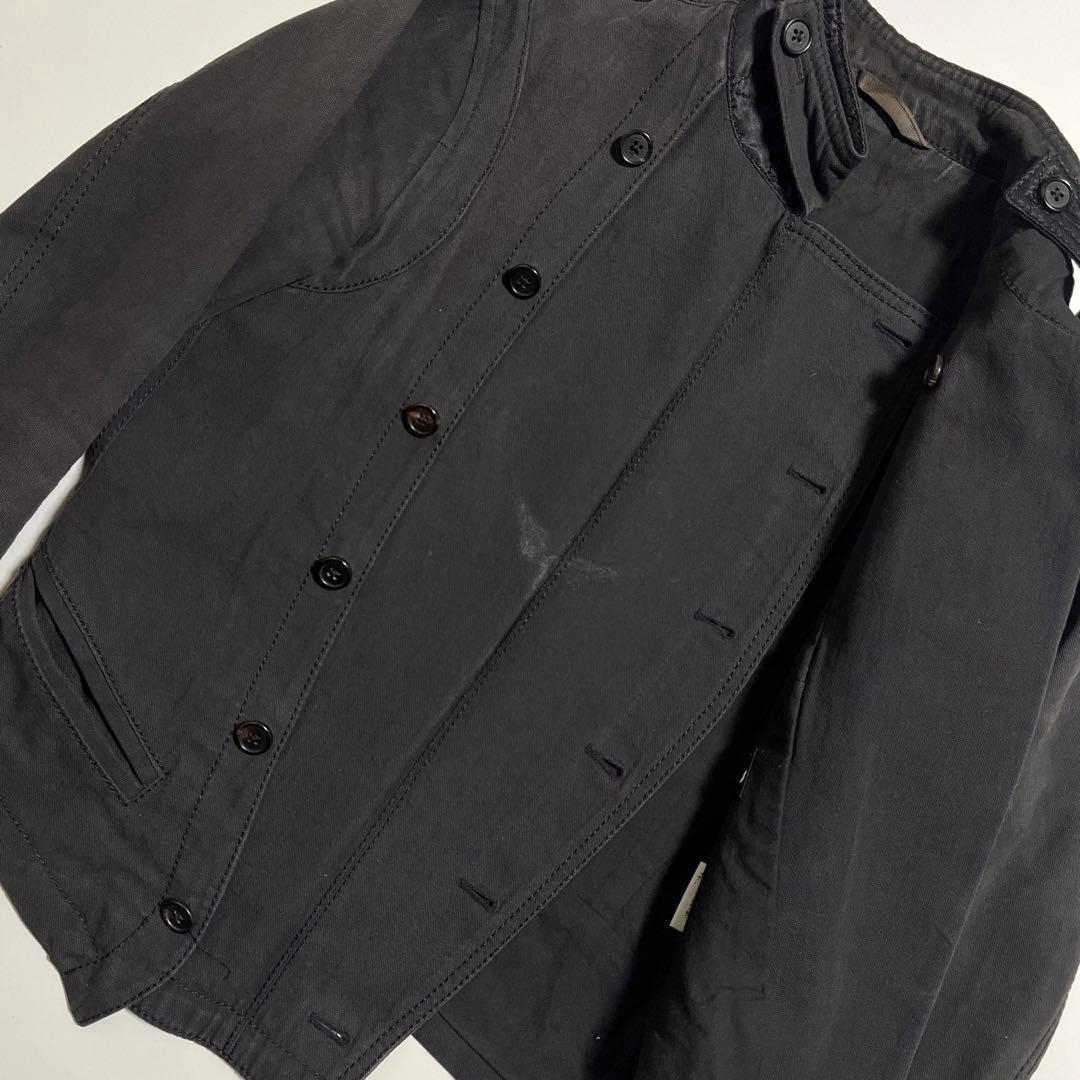 ANN DEMEULEMEESTER ナポレオンジャケット ブラック XXS