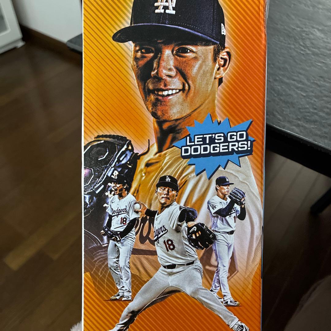 まさ　ロサンゼルス・ドジャース 山本由伸 ボブルヘッド