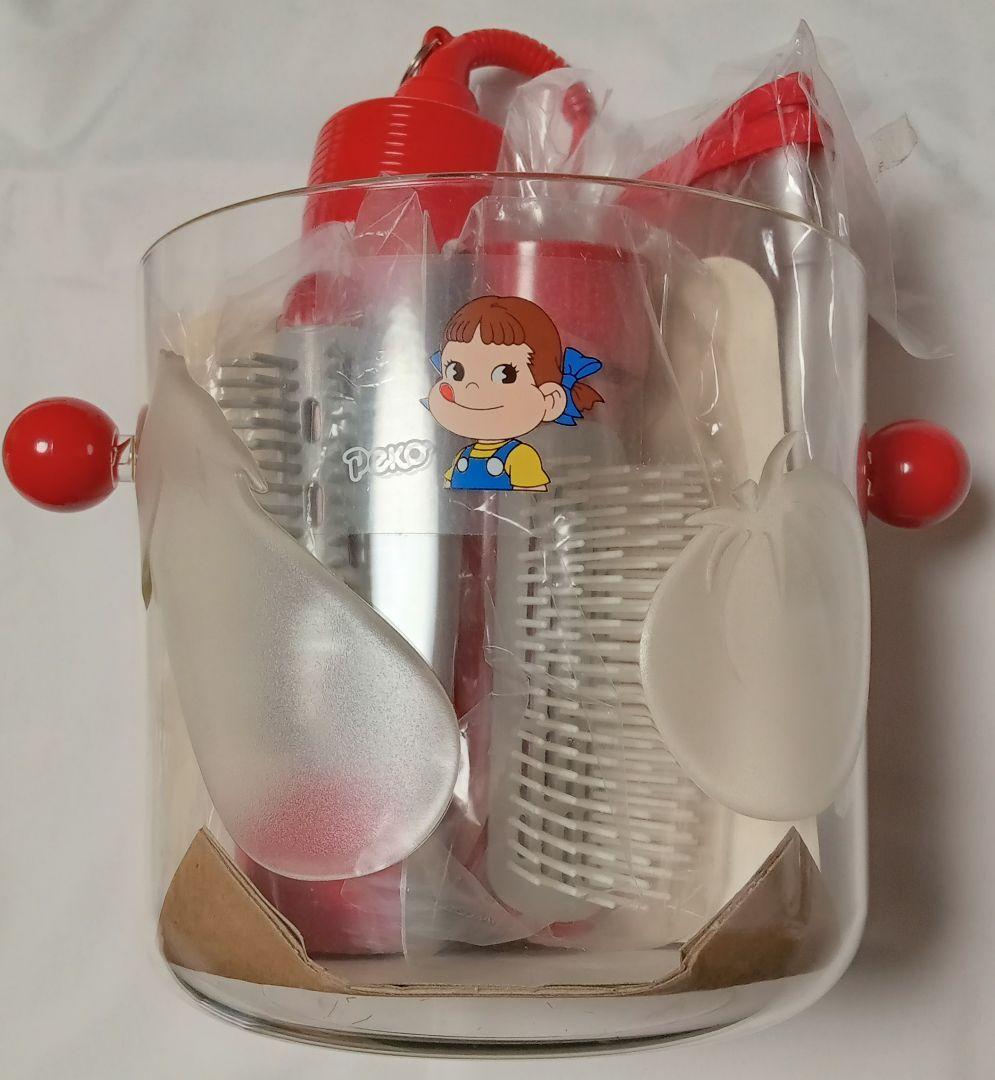 ウルトラレア 不二家 ペコちゃん カールブラシ 新品 ヘアドライヤー