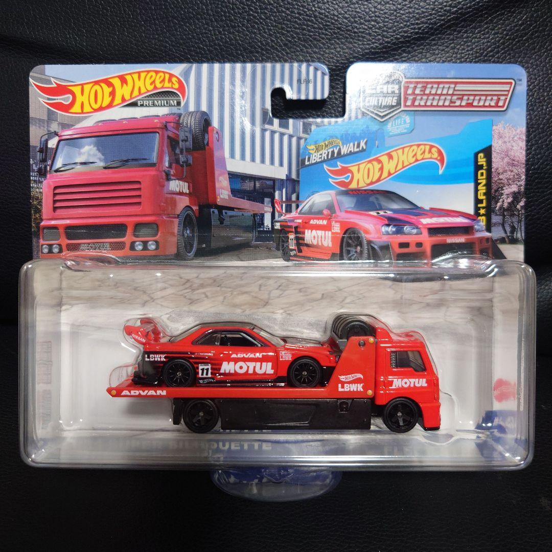 ☆ホットウィール　チームトランスポート　LBスカイライン＆R34☆