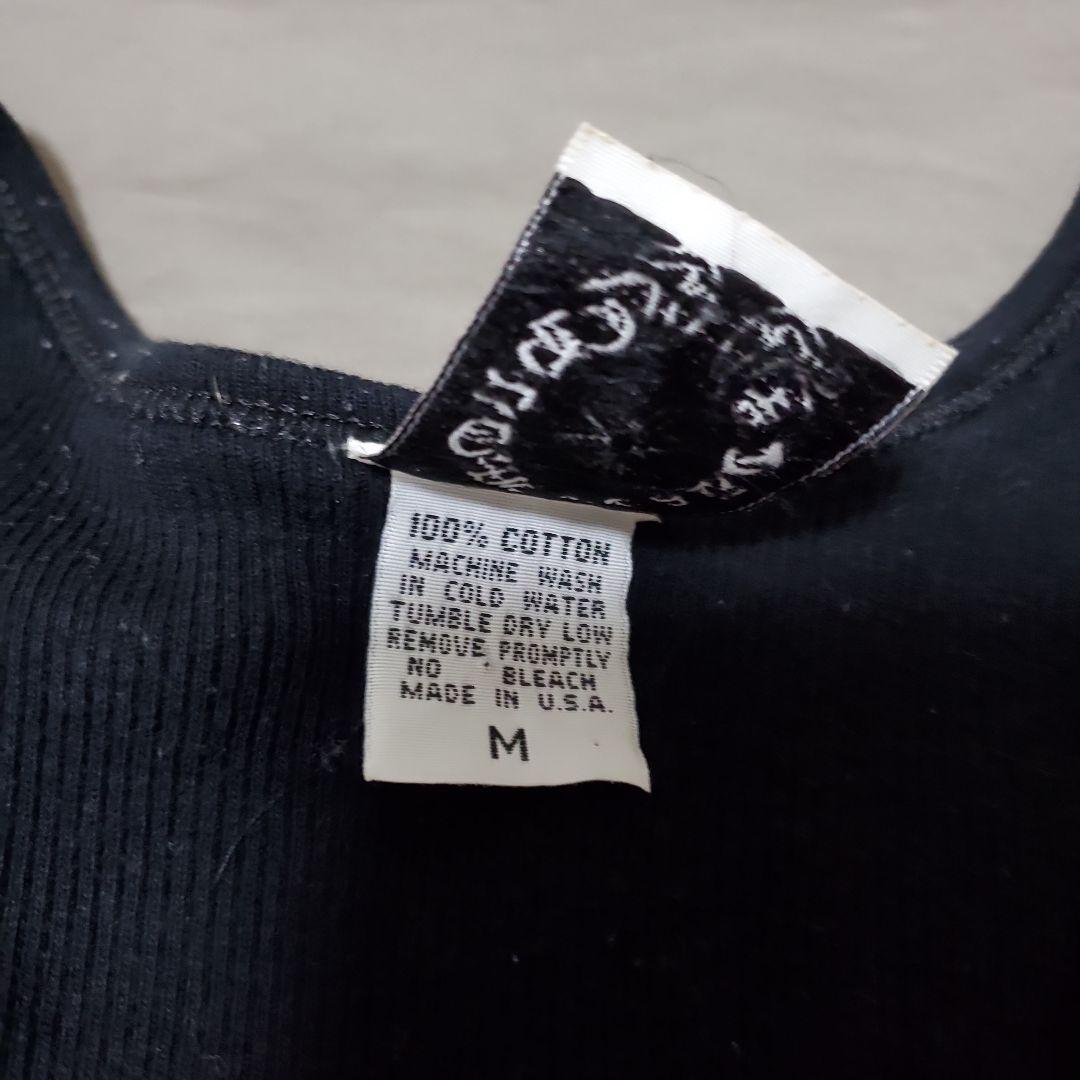 bibiCHROME HEARTSブラッククロス　ビジュー付 タンクトップ