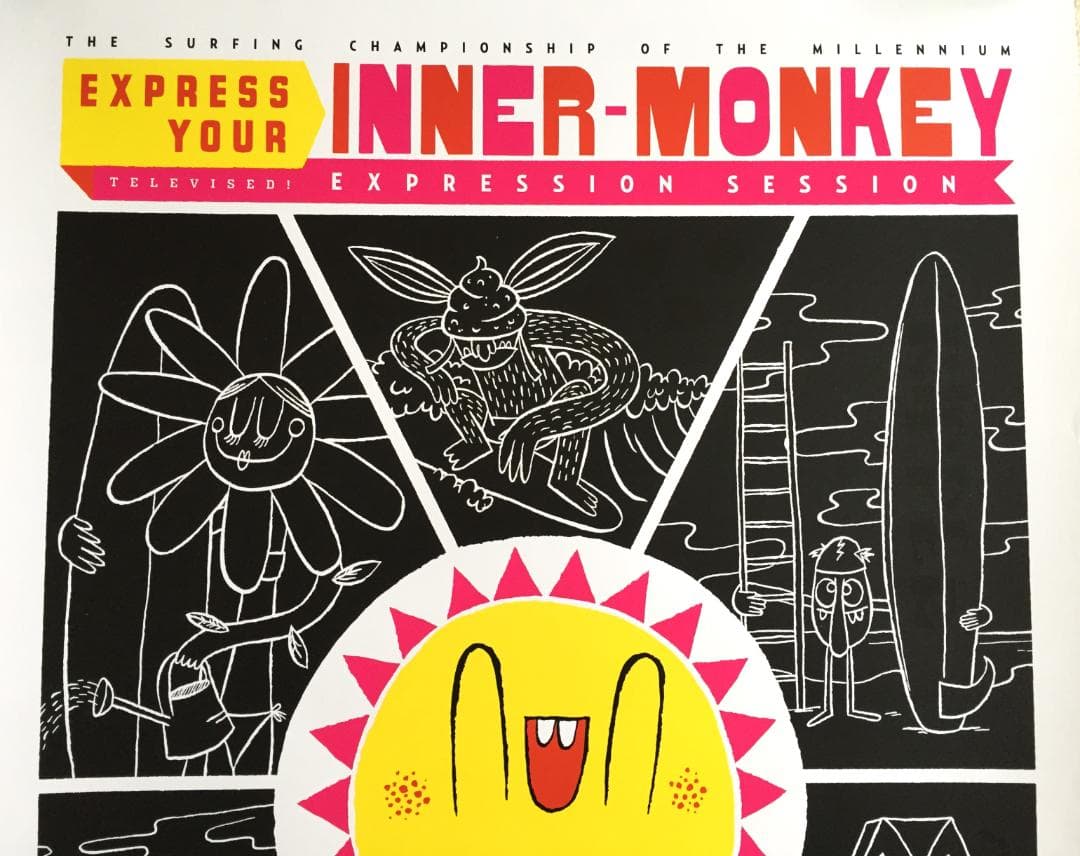 THE PRESENTポスタートーマスキャンベル 直筆サイン入