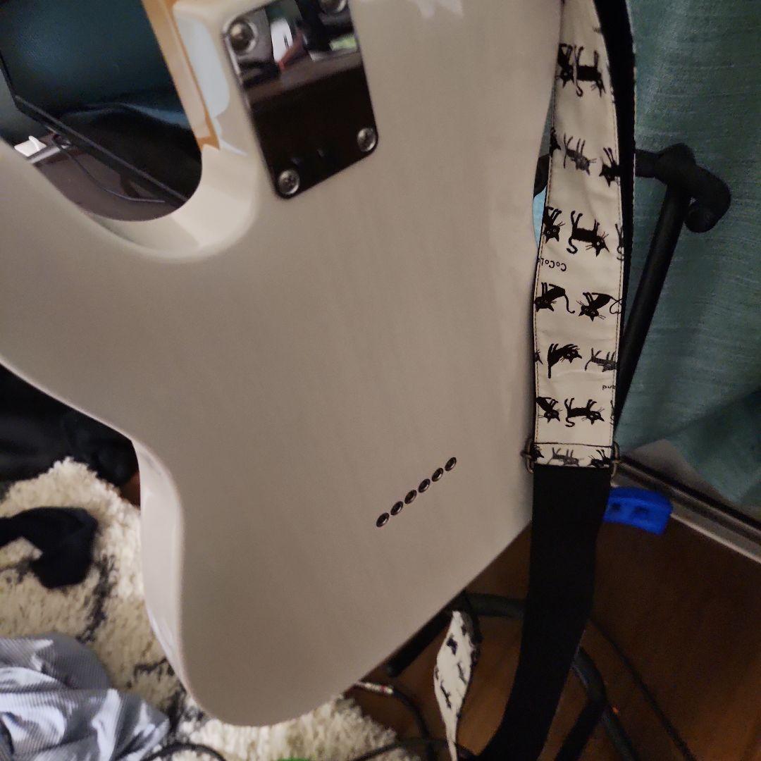 Fender Telecaster ホワイト フェンダーソフトケース付き