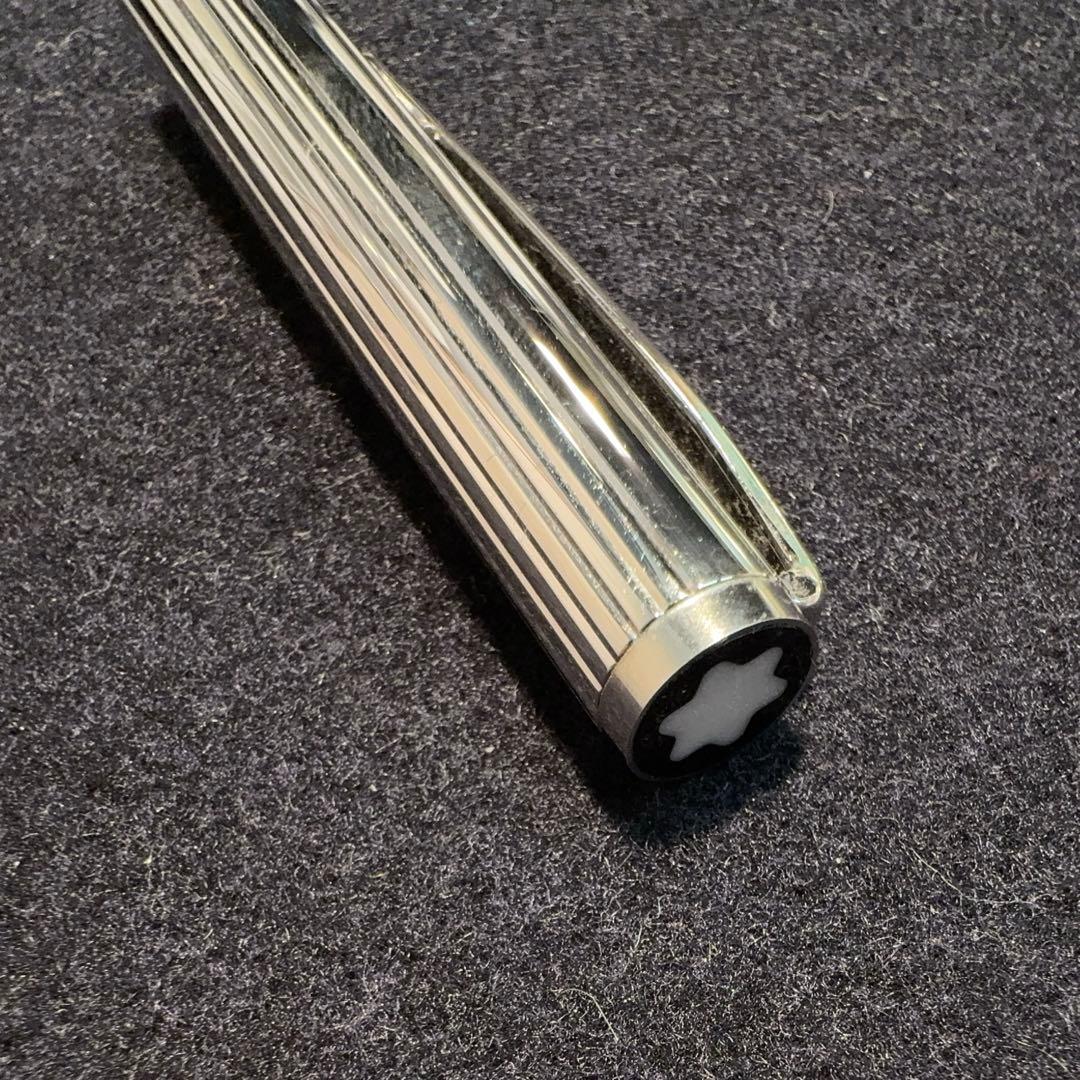 モンブラン ノブレス プラチナコート 万年筆 14K EF 洗浄整備済