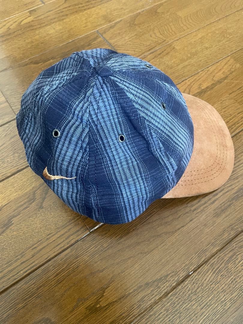 NIKE ビンテージ　チェック柄　キャップ