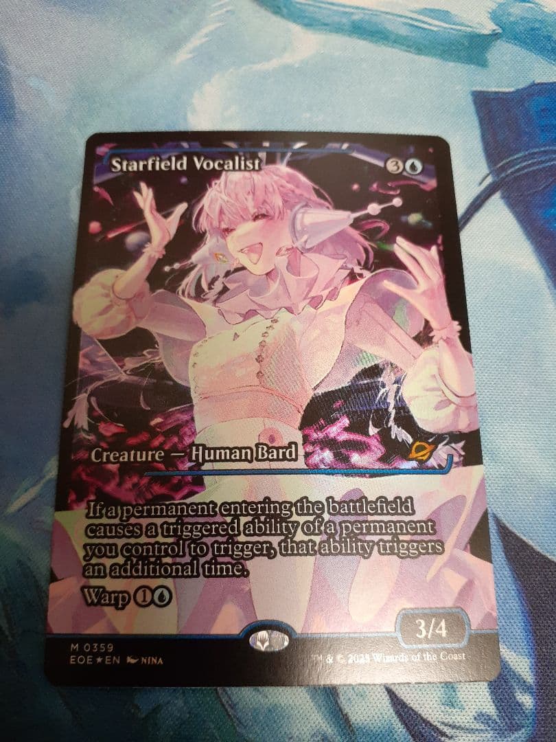 mtg 星原の歌手　英語　foil ジャパンショーケース　久遠の終端