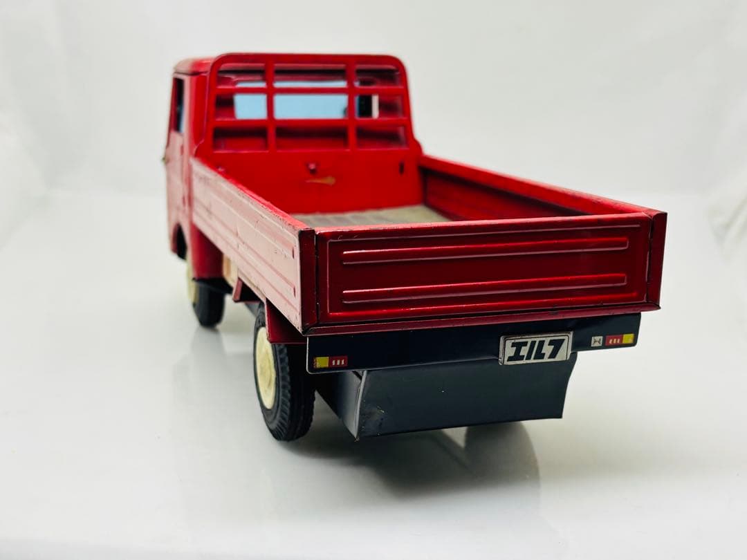 モ*ガ様 萬代屋バンダイBC当時物ブリキ☆いすゞ初代エルフ1962年発売美品大型