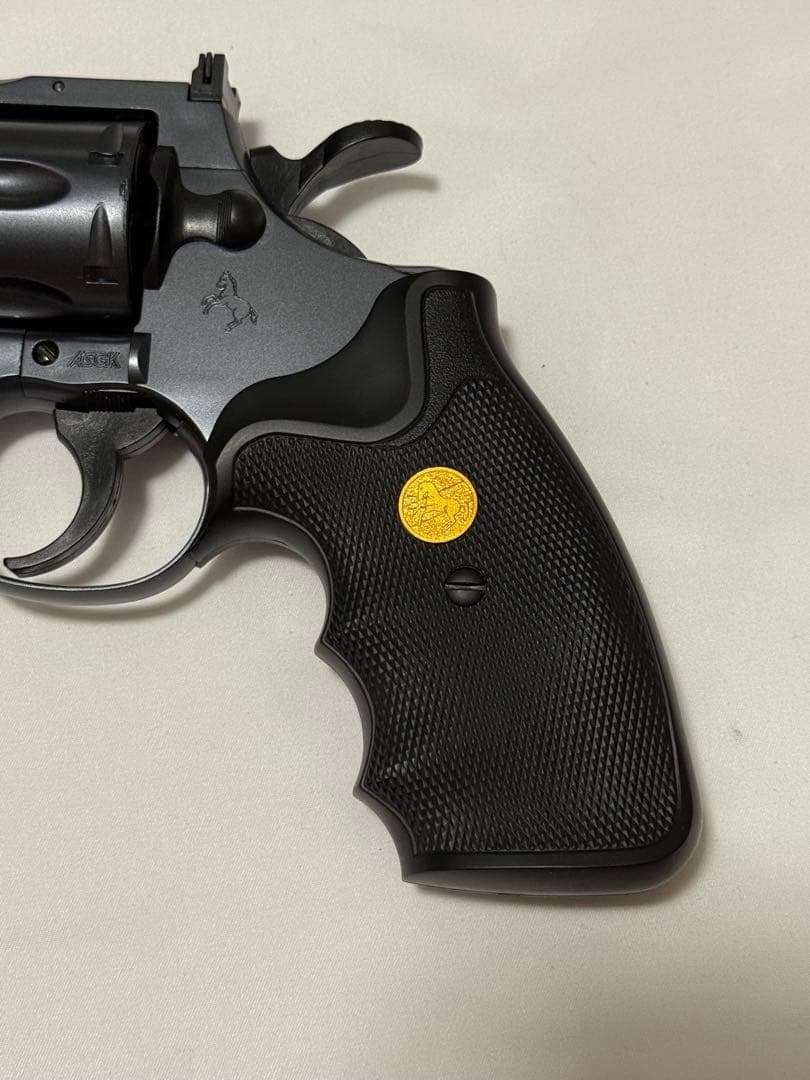 Crown Modelエアリボルバー COLT パイソン 4インチ ブラック