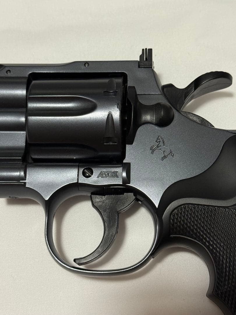 Crown Modelエアリボルバー COLT パイソン 4インチ ブラック