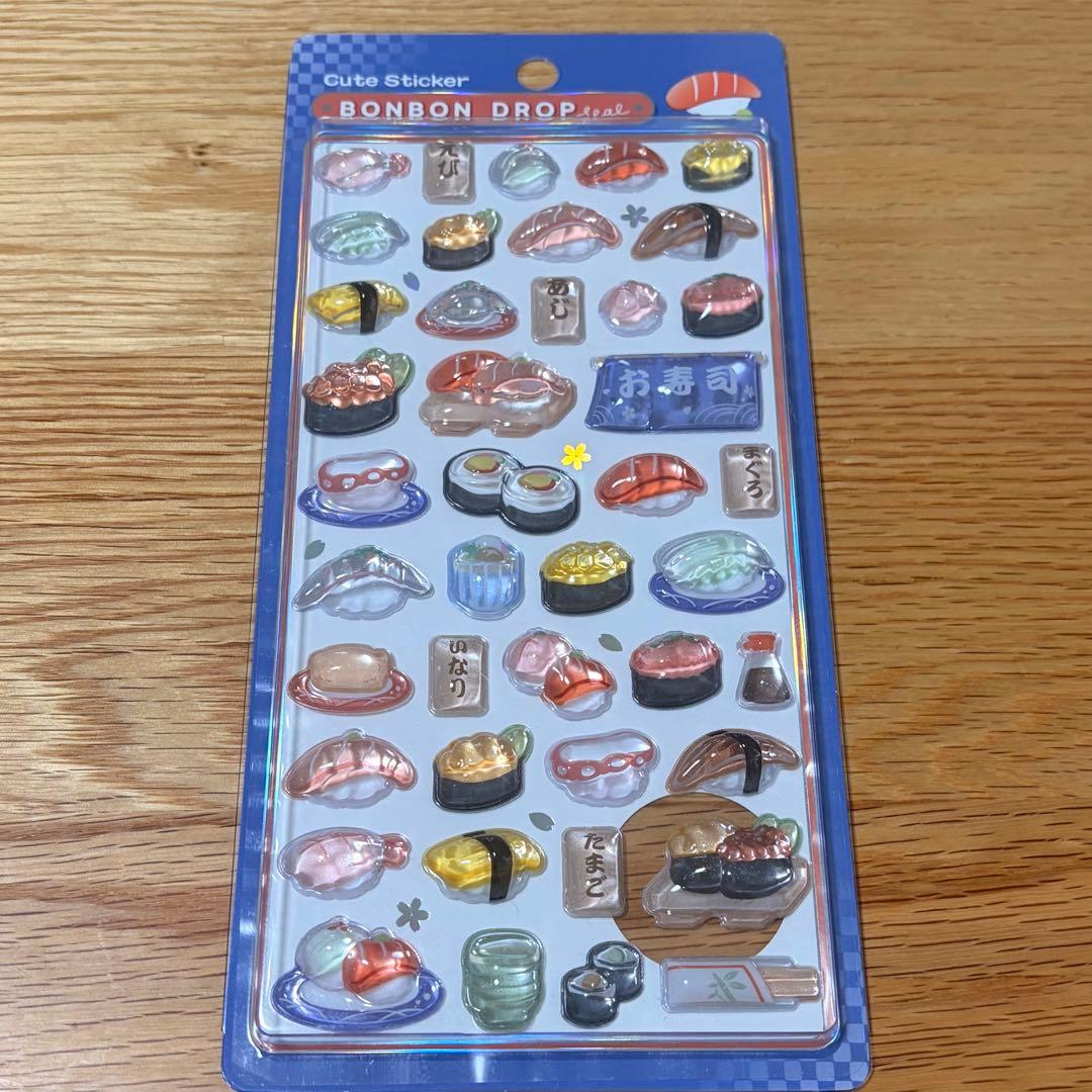 ボンボンドロップシール　和柄