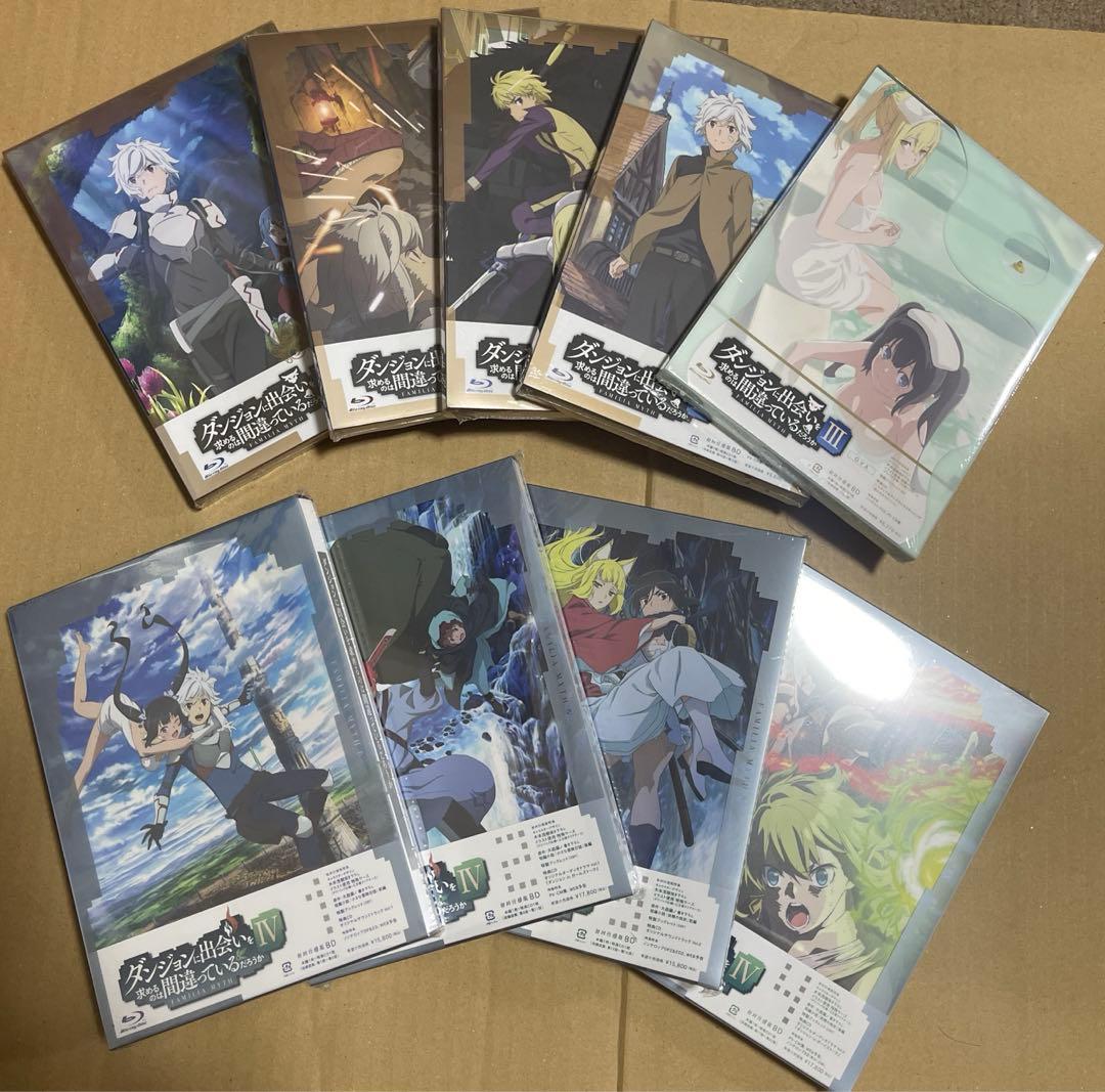 まあぱん　ダンまちⅢ ova Ⅳ Blu-ray　新品未開封