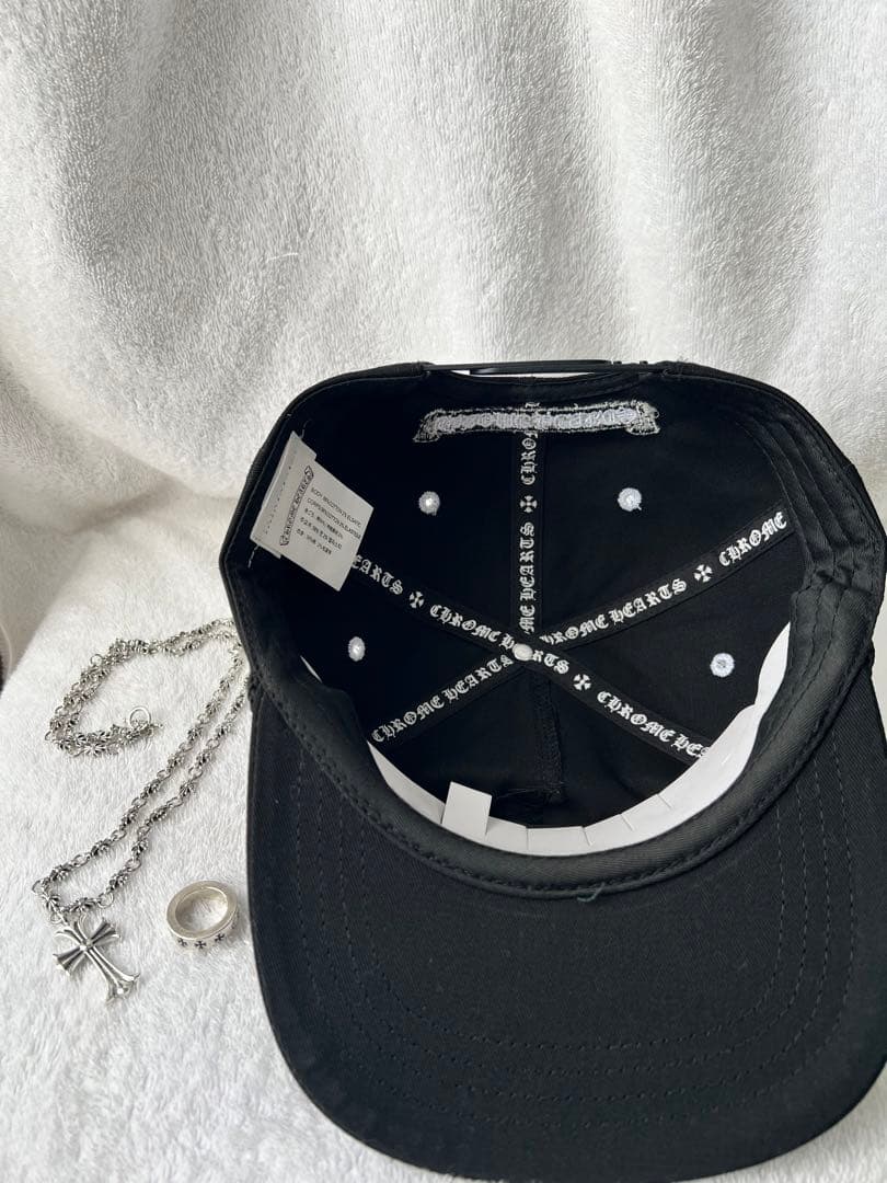 †Chrome Hearts†トリプルクロス 刺繍 キャップ