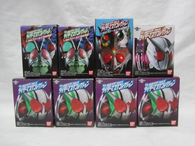 ライダーマスクコレクション★ライダーマスコレ★仮面ライダーファイズ★８種★未開封