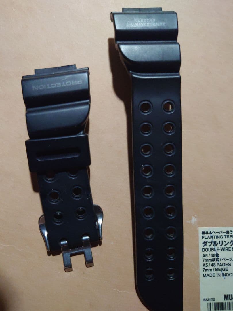 Y*y様 G-SHOCK FROGMAN DW8200ラバーベルト ブラックベゼ