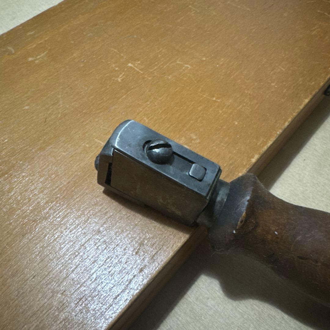 コバゴテ　ネジ式長さ調整　レア　アンティーク 靴工具