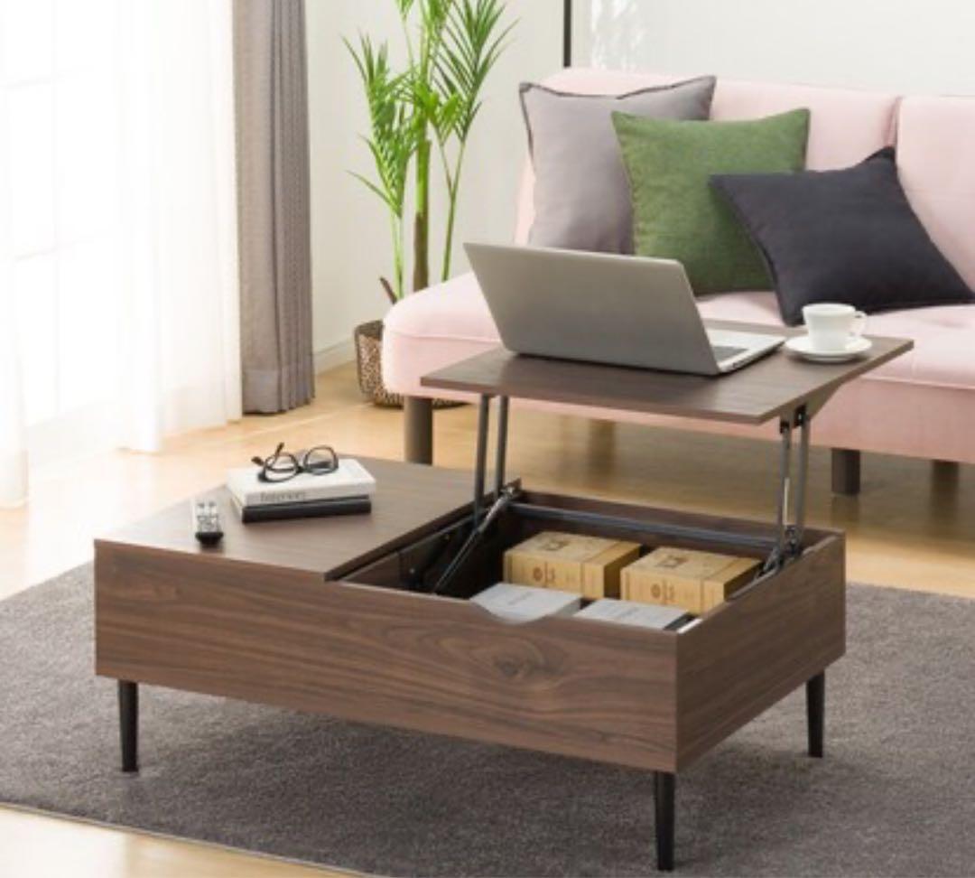 ⚠️値下げ⚠️ ニトリ　昇降リビングテーブル　センターテーブル