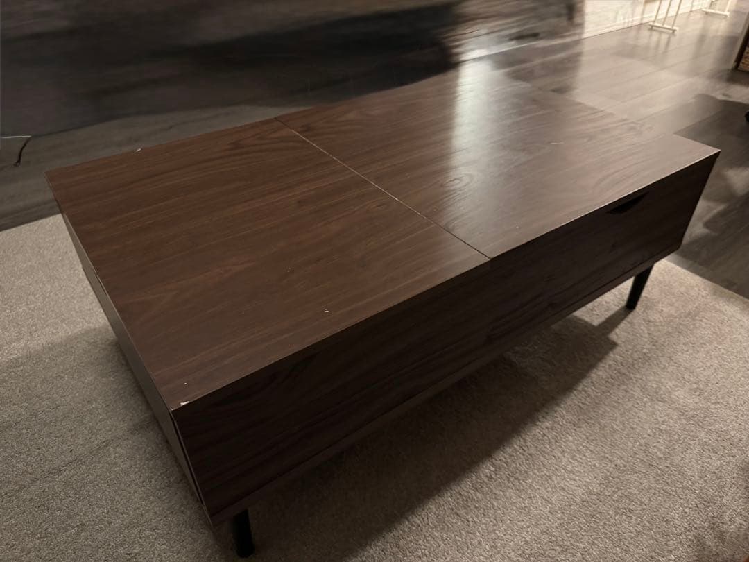 ⚠️値下げ⚠️ ニトリ　昇降リビングテーブル　センターテーブル