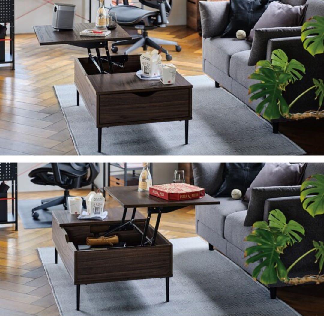 ⚠️値下げ⚠️ ニトリ　昇降リビングテーブル　センターテーブル