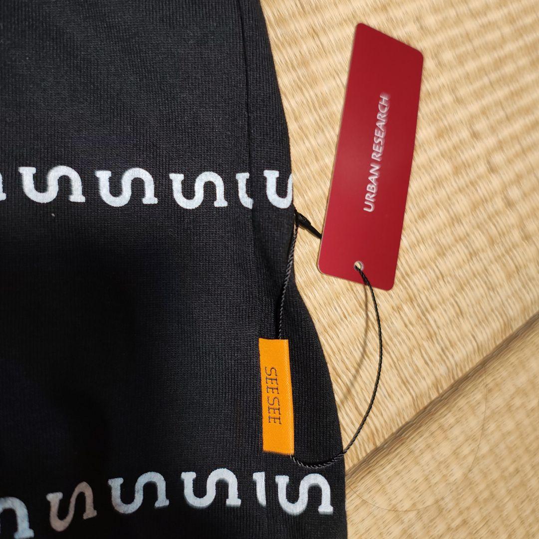 【新品】SEE SEE SUPER BIG ROUND BORDER TEE 黒