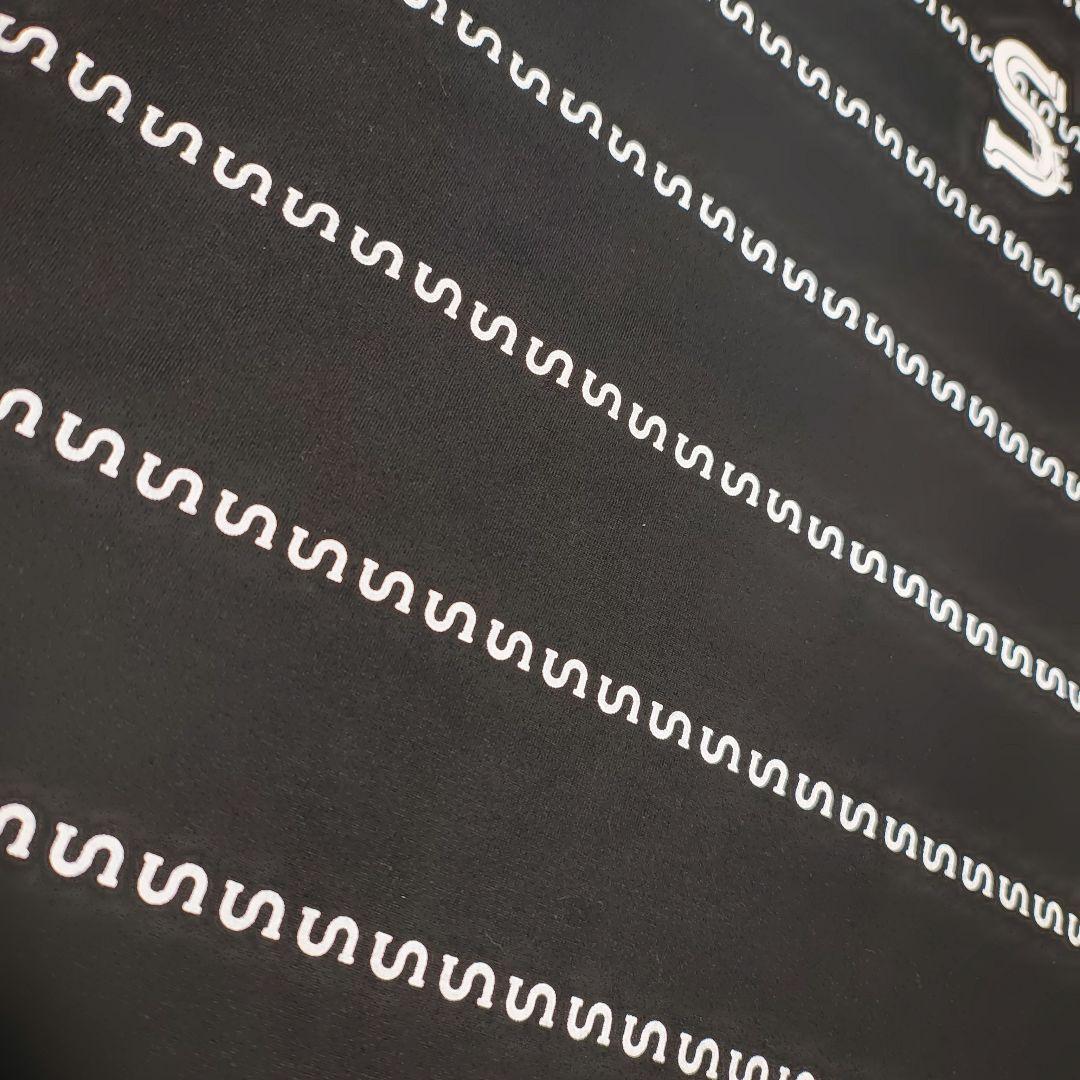 【新品】SEE SEE SUPER BIG ROUND BORDER TEE 黒