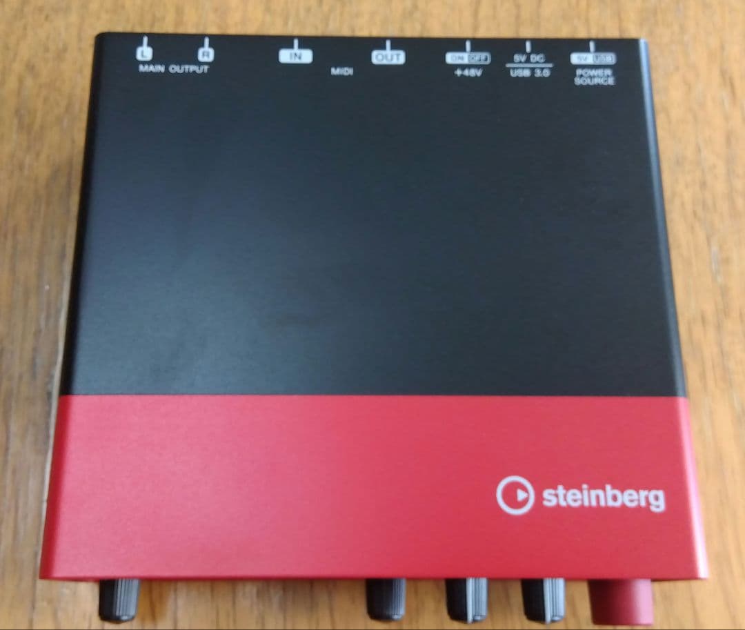 【美品】Steinberg UR22C オーディオインターフェース 付属品あり