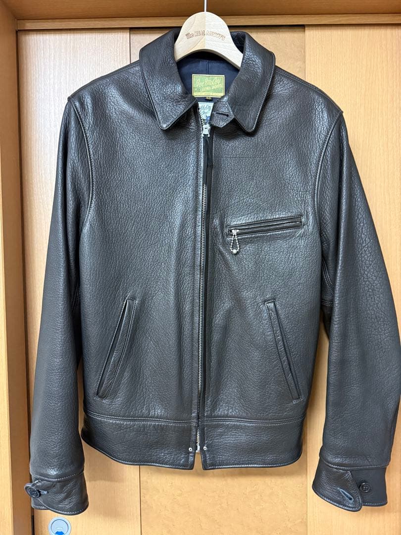 【美品】ザ・リアルマッコイズ　FREEMAN DEERSKINディアスキン　40