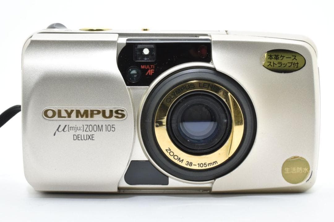 OLYMPUS オリンパス μ mju 105 DELUXE フィルムカメラ