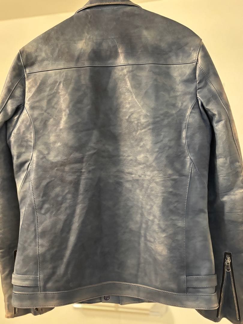 試着のみ‼️STRUM ストラム Burning dyed バーニングダイ ブルー