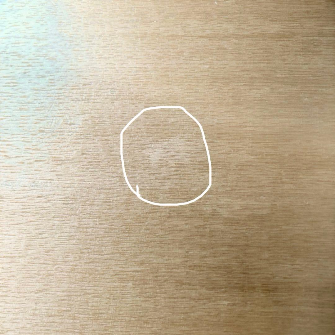 無印良品楕円形こたつ　タモ材　ナチュラル