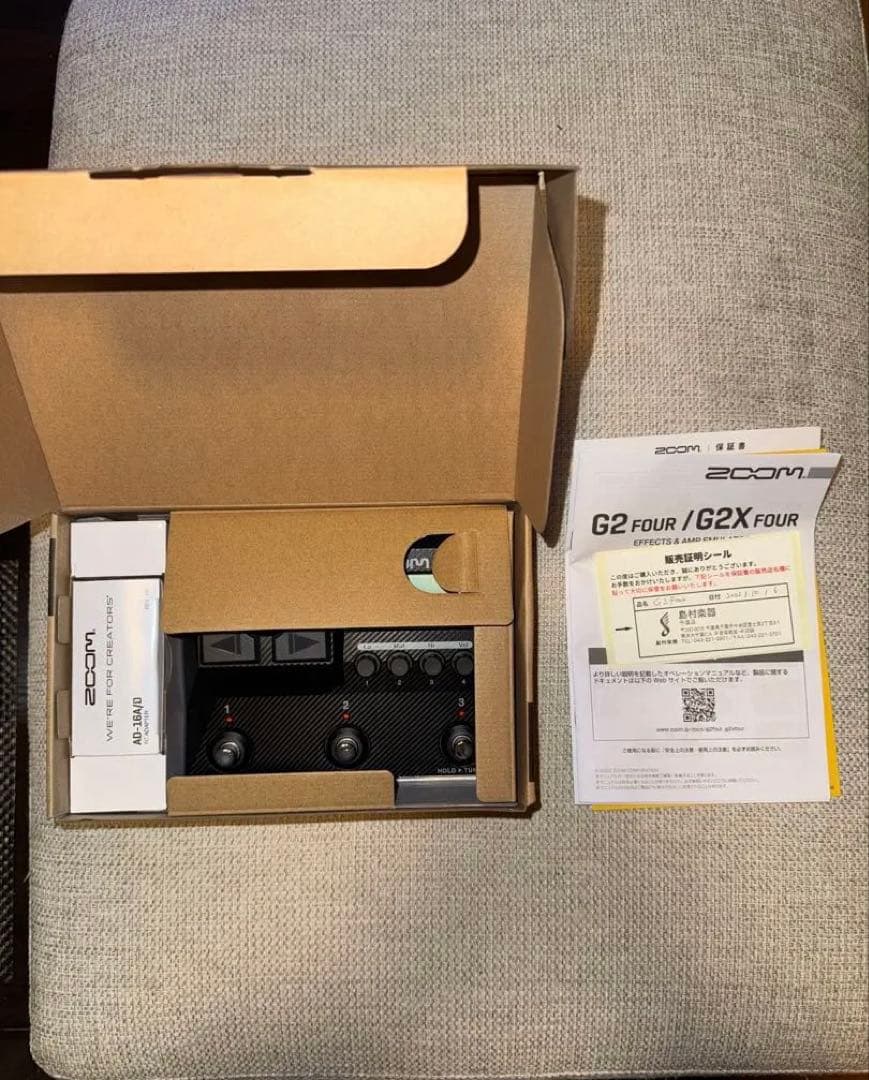 【3連休限定セール】 ZOOM G2 FOUR ギターマルチエフェクター