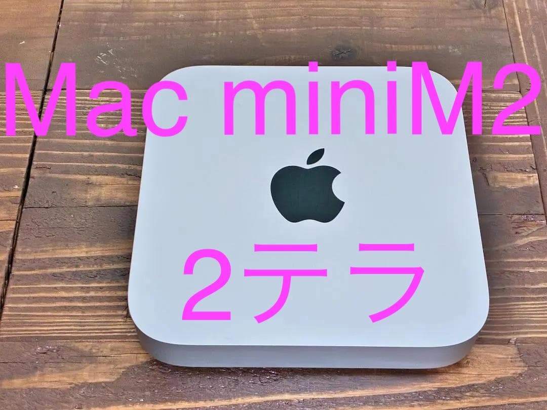 期間限定値下！Mac mini　M2Pro　16GB 2テラ　美中古