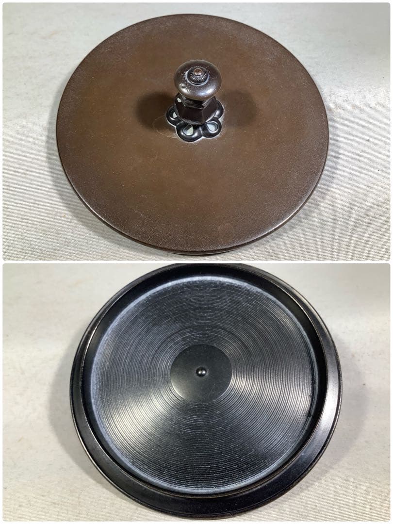 利休好　百会霰釜　菊池政光　茶道具　送料無料