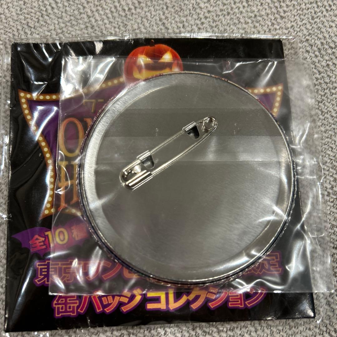 ワンピース 東京タワー　ルフィ 缶バッジ　ハロウィン　東京ワンピース タワー