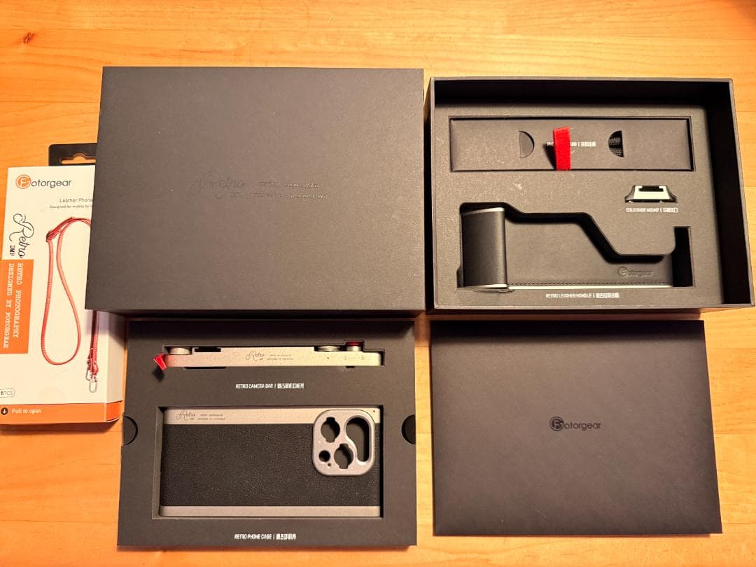 【美品】iPhone 16 Pro 対応 Fotorgearケース