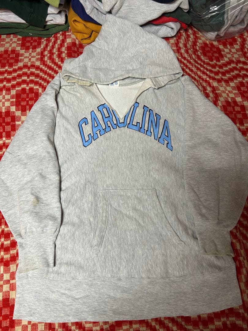 80s チャンピオン リバースウィーブ パーカー ノースカロライナ