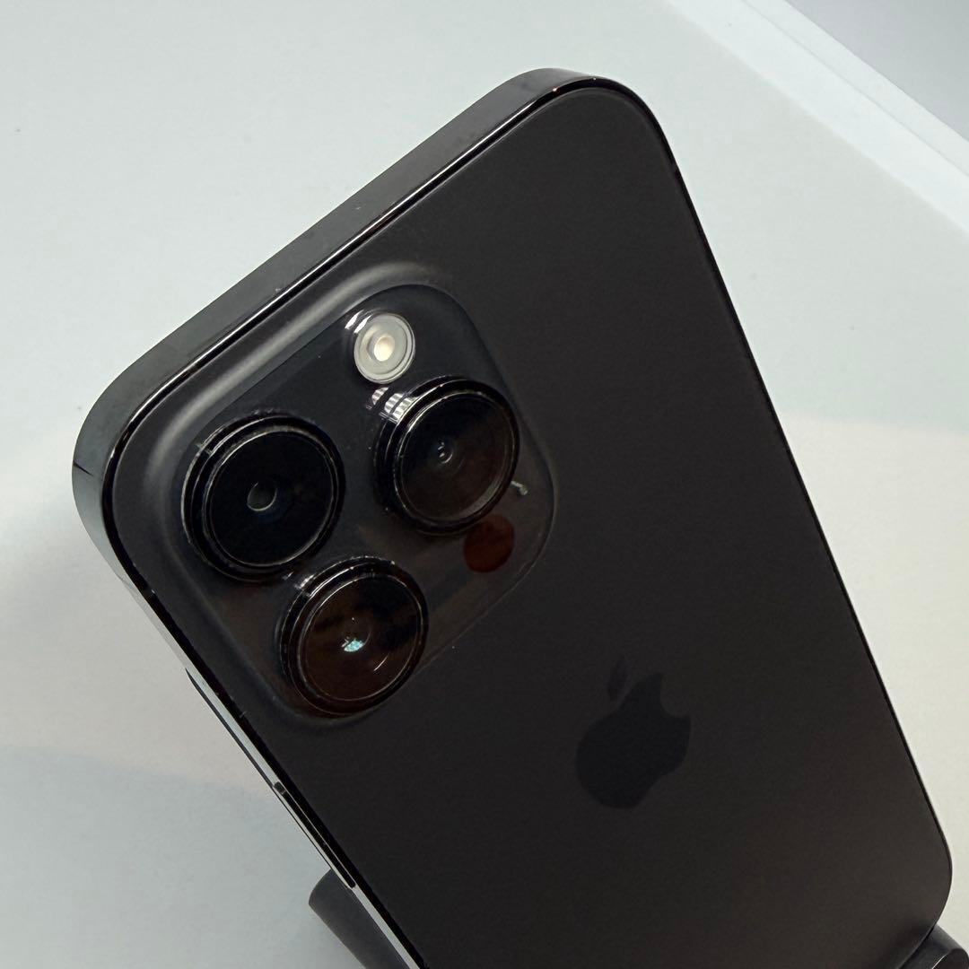 iPhone14Pro 256GB 黒 純正ケース・ガラスフィルム3枚付