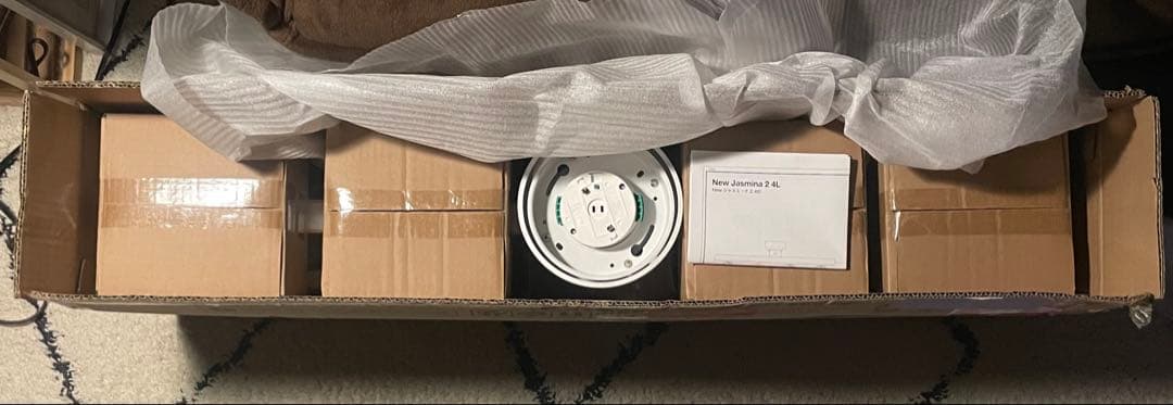 【未使用品】Lowya シーリングライト スポットライト 4灯 LED電球対応