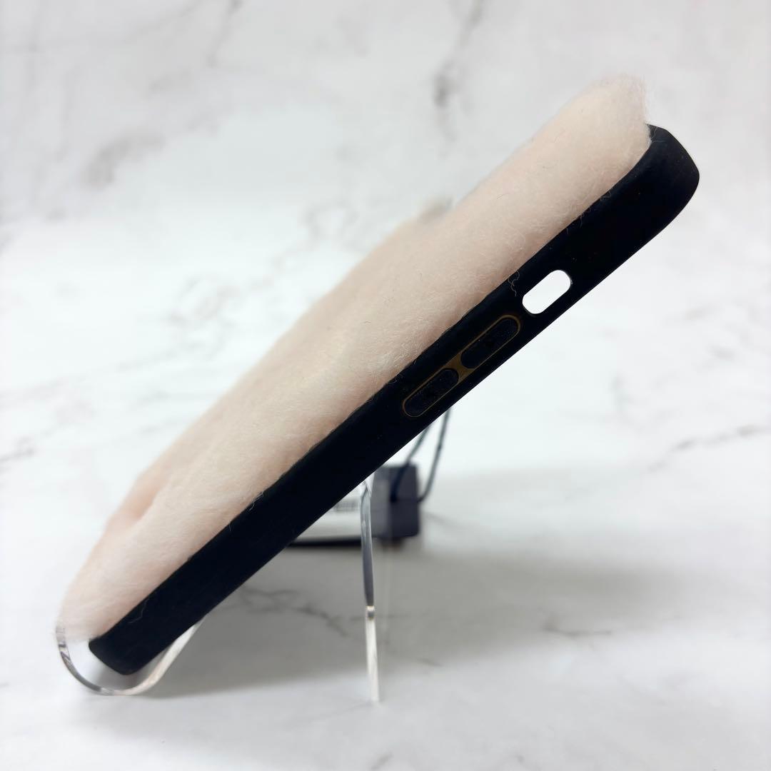◆PRADA◆プラダ iPhone13 PROMAX ケース カバー ファー