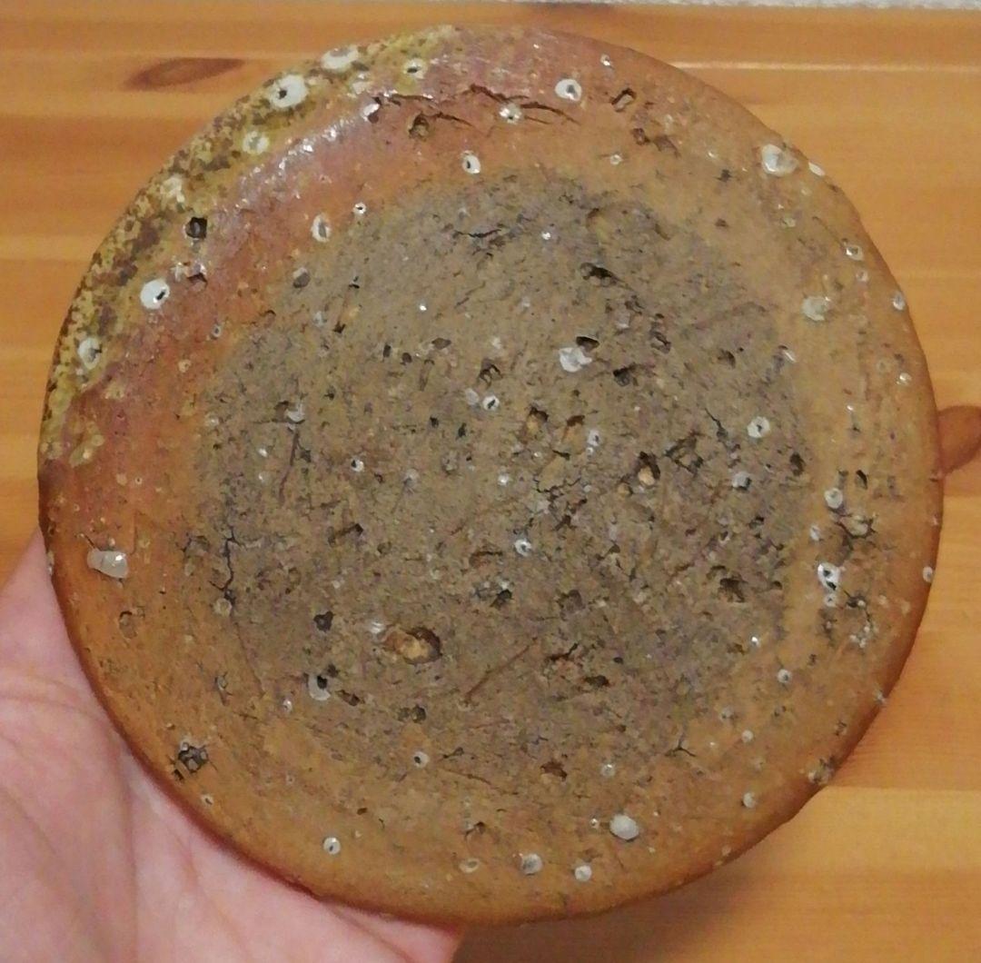 淡々斎書付　祥豊作　信楽焼　水指　共箱　茶道具