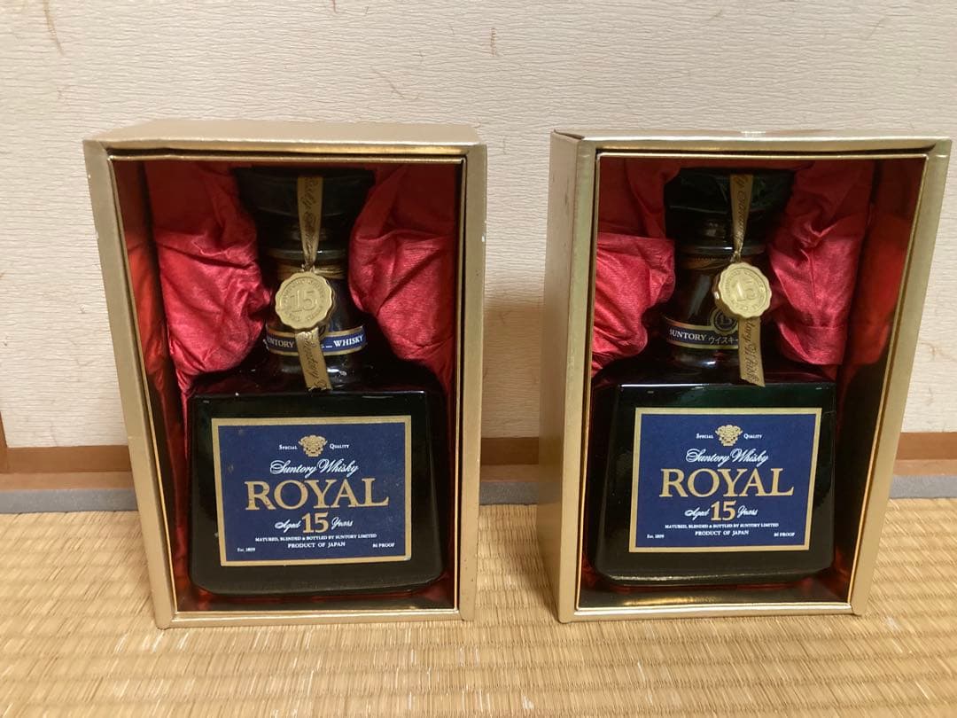  15年ウイスキー 2本セット